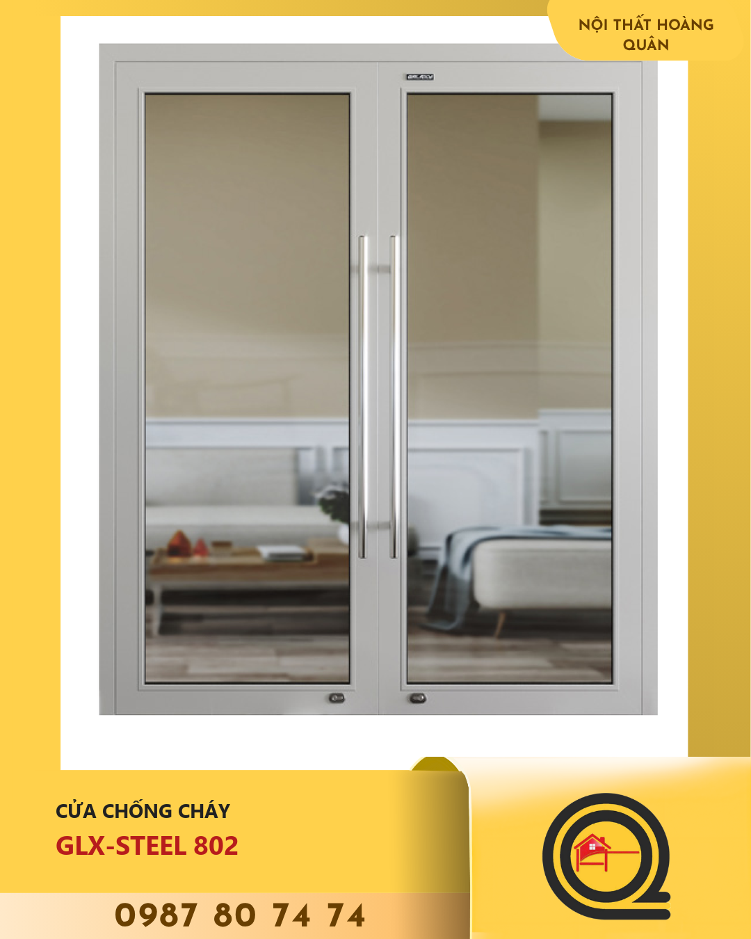 Cửa Chống Cháy GLX-STEEL 802